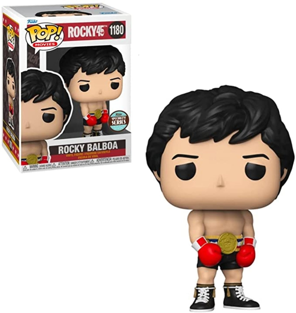 Funko Pop Movies: Rocky 45Th - Con Cinturón Dorado #1180 En Existencia