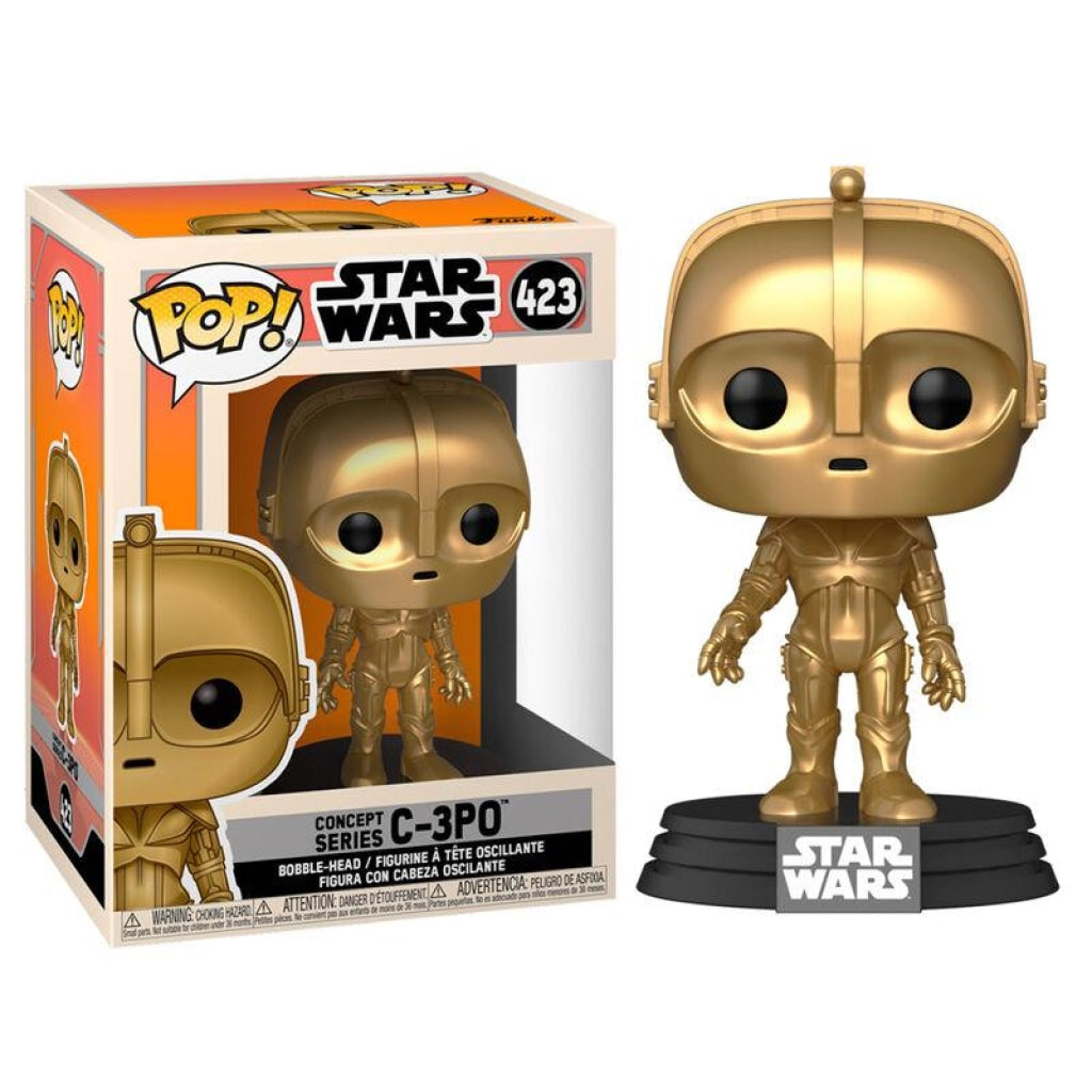 Funko Pop Star Wars: Wars Concepto - C-3Po #423 En Existencia
