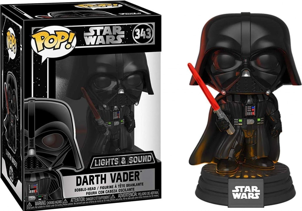 Funko Pop Star Wars: Darth Vader (Luces Y Sonido) #343 En Existencia