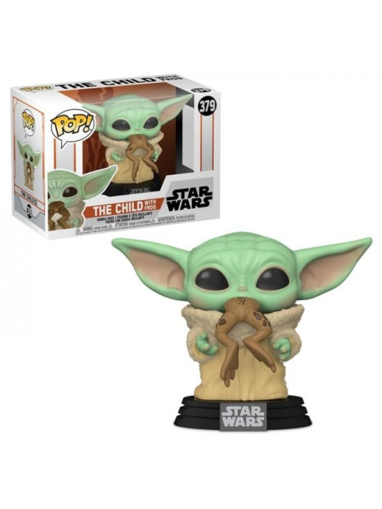 Funko Pop Star Wars: The Mandalorian - Child With Frog En Existencia