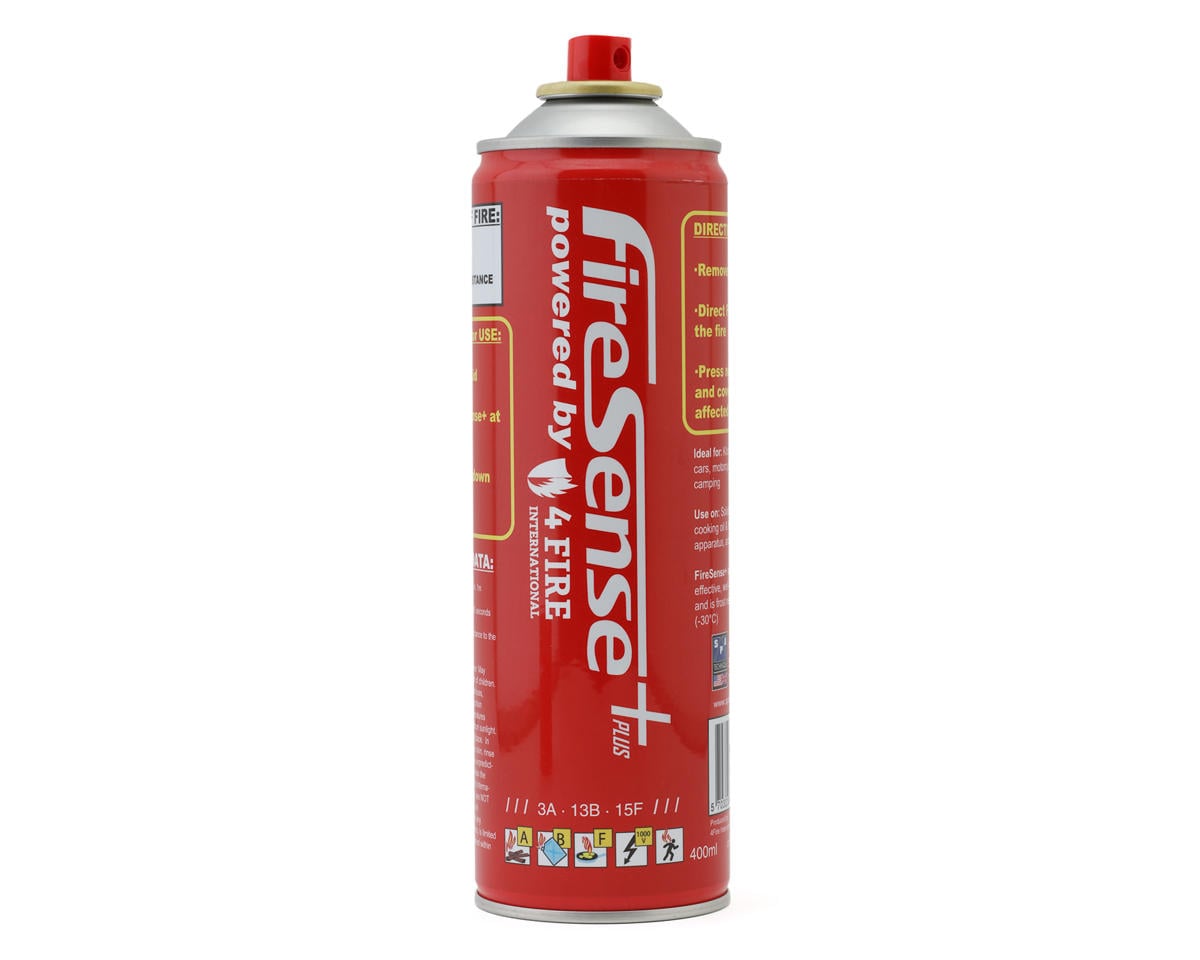 4Fire International - FireSense+ Handheld Fire Suppression System (13.5oz)