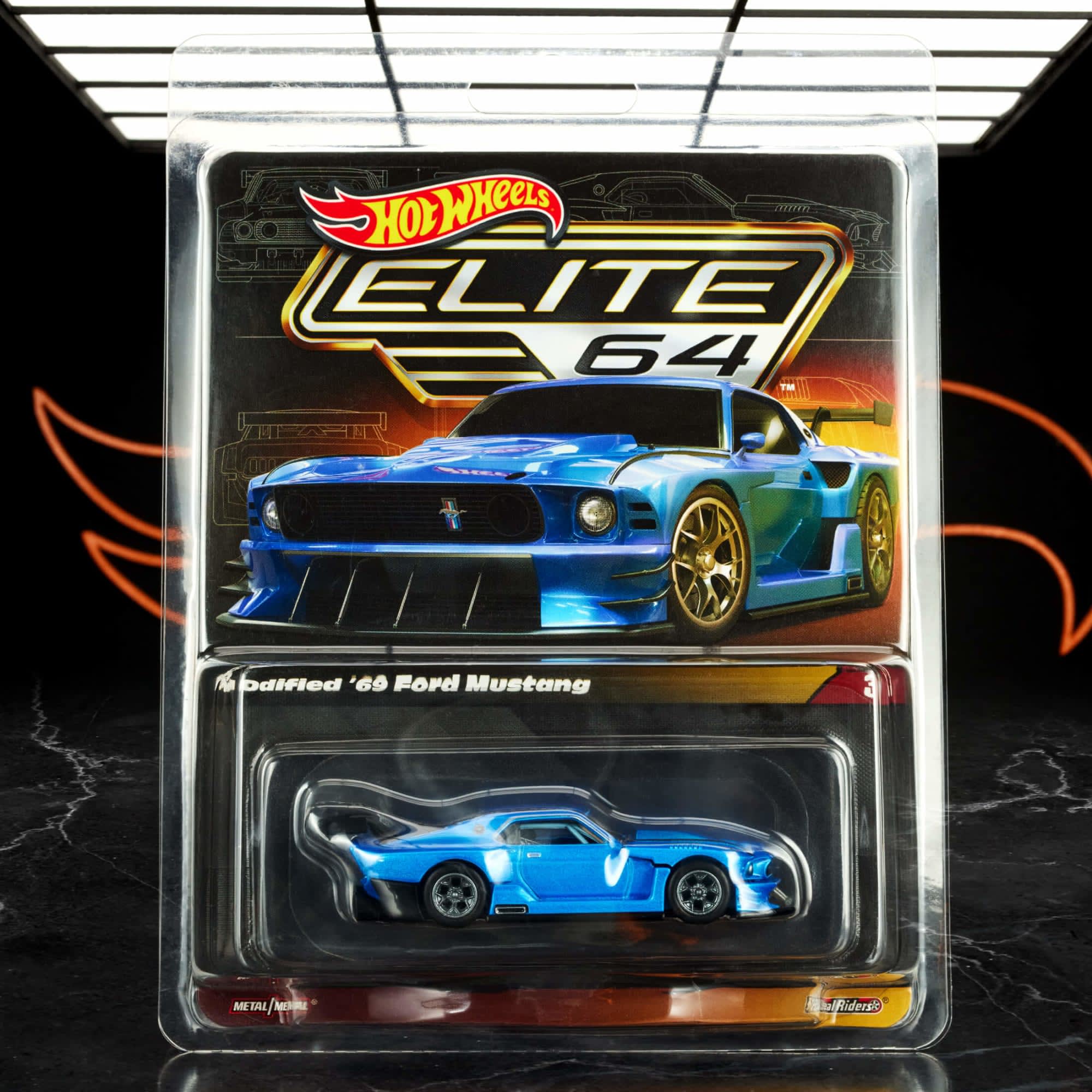 Mattel - Hot Wheels Elite 64 Series Modified ’69 Ford Mustang