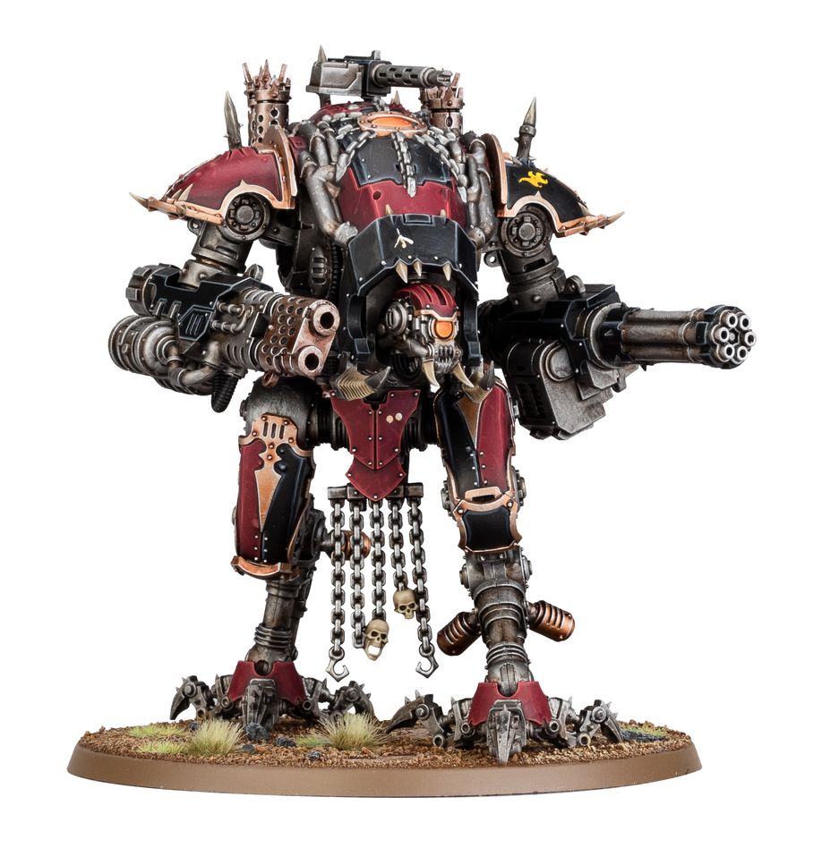 Ejemplo de War Dog Brigand montado y pintado