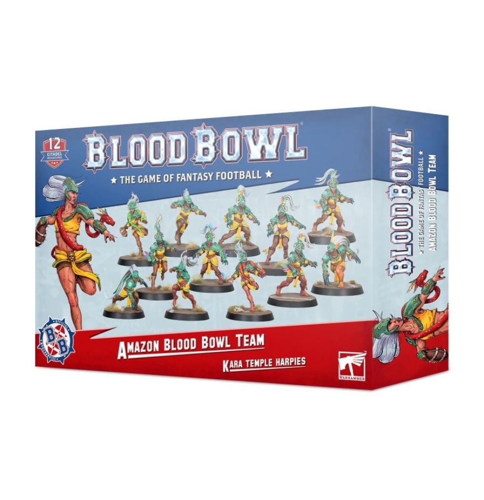 Games Workshop - Amazon Blood Bowl Team: Kara Temple Harpies En Existencia