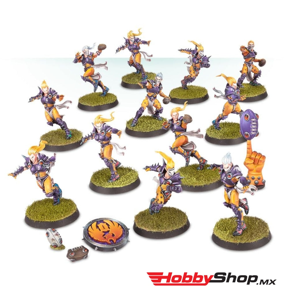 Games Workshop - Blood Bowl: Elven Union Bowl Team: Elfheim Eagles En Existencia
