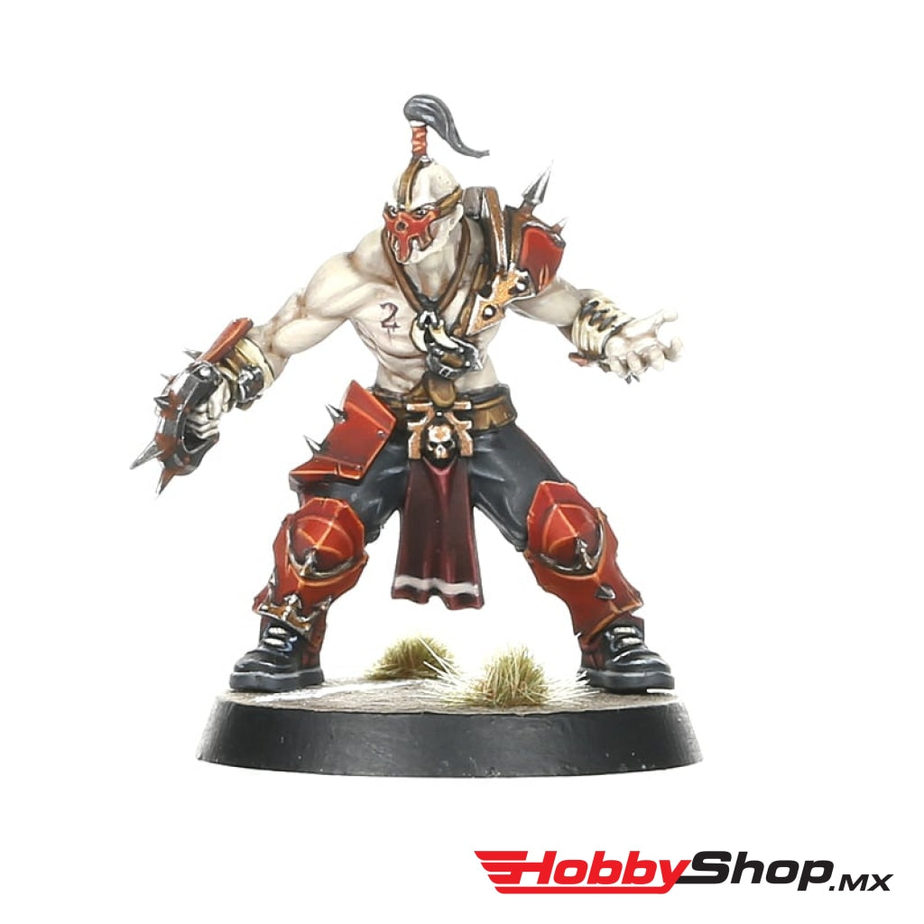 Games Workshop - Blood Bowl: Khorne Bowl Team: Skull-Tribe Slaughterers En Existencia