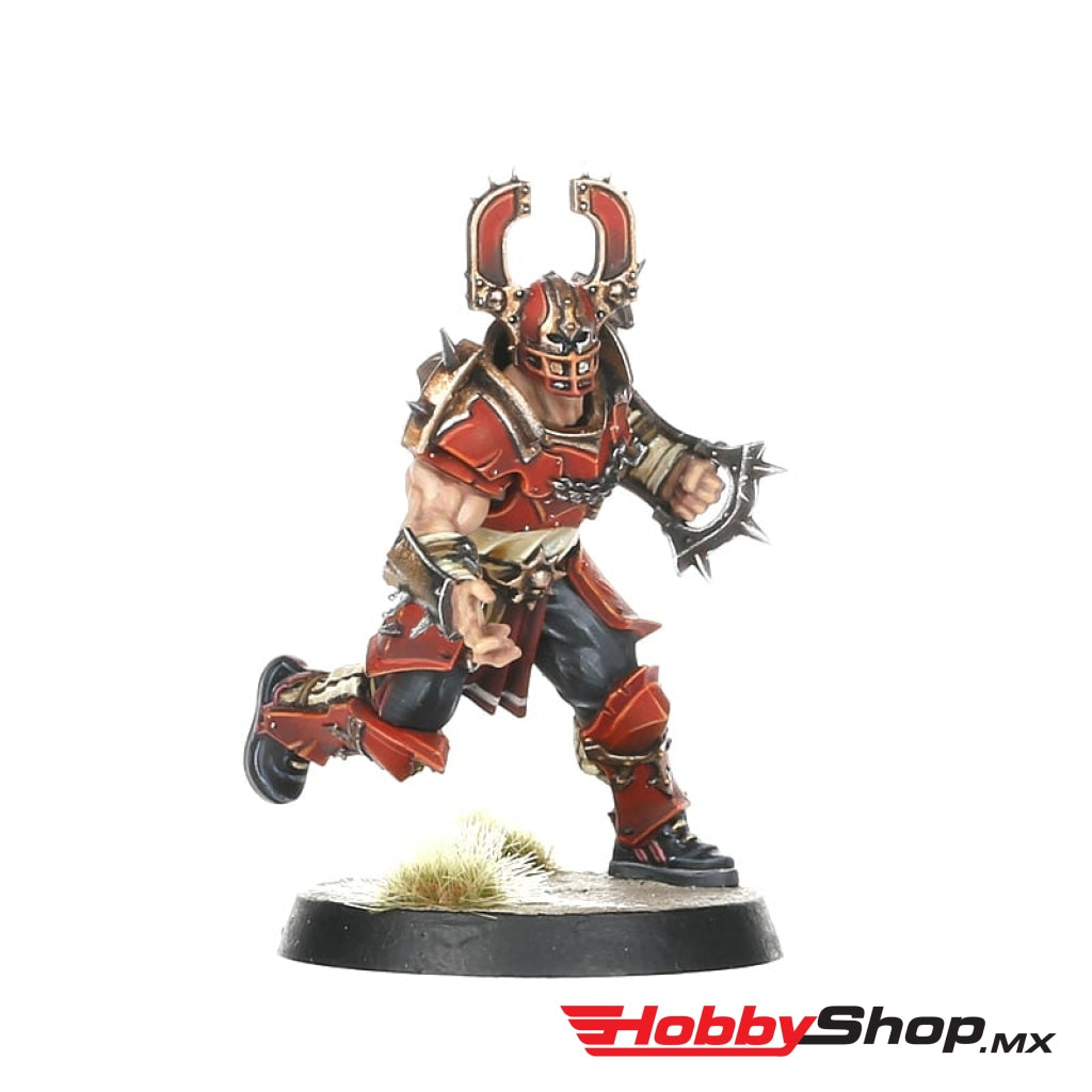 Games Workshop - Blood Bowl: Khorne Bowl Team: Skull-Tribe Slaughterers En Existencia