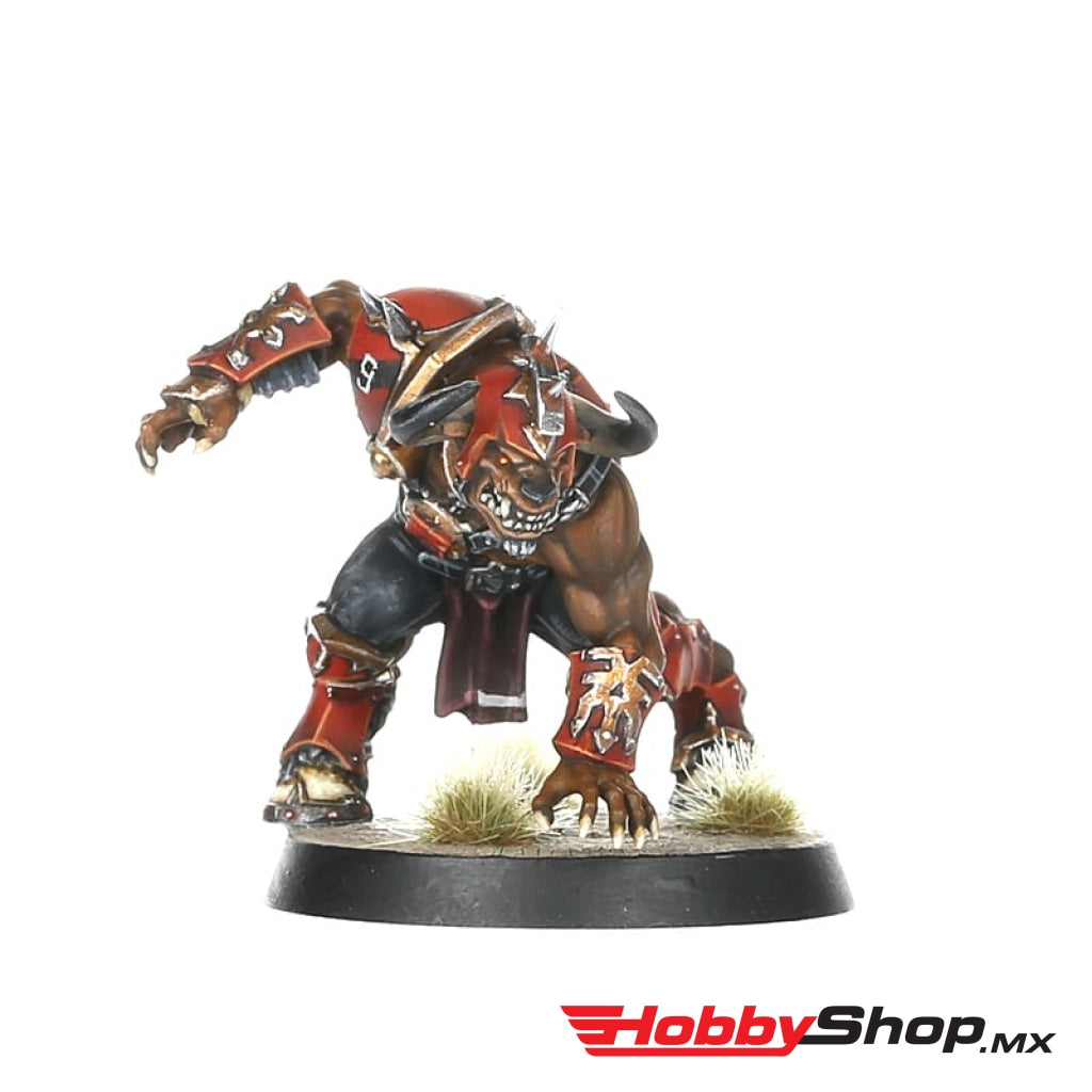 Games Workshop - Blood Bowl: Khorne Bowl Team: Skull-Tribe Slaughterers En Existencia