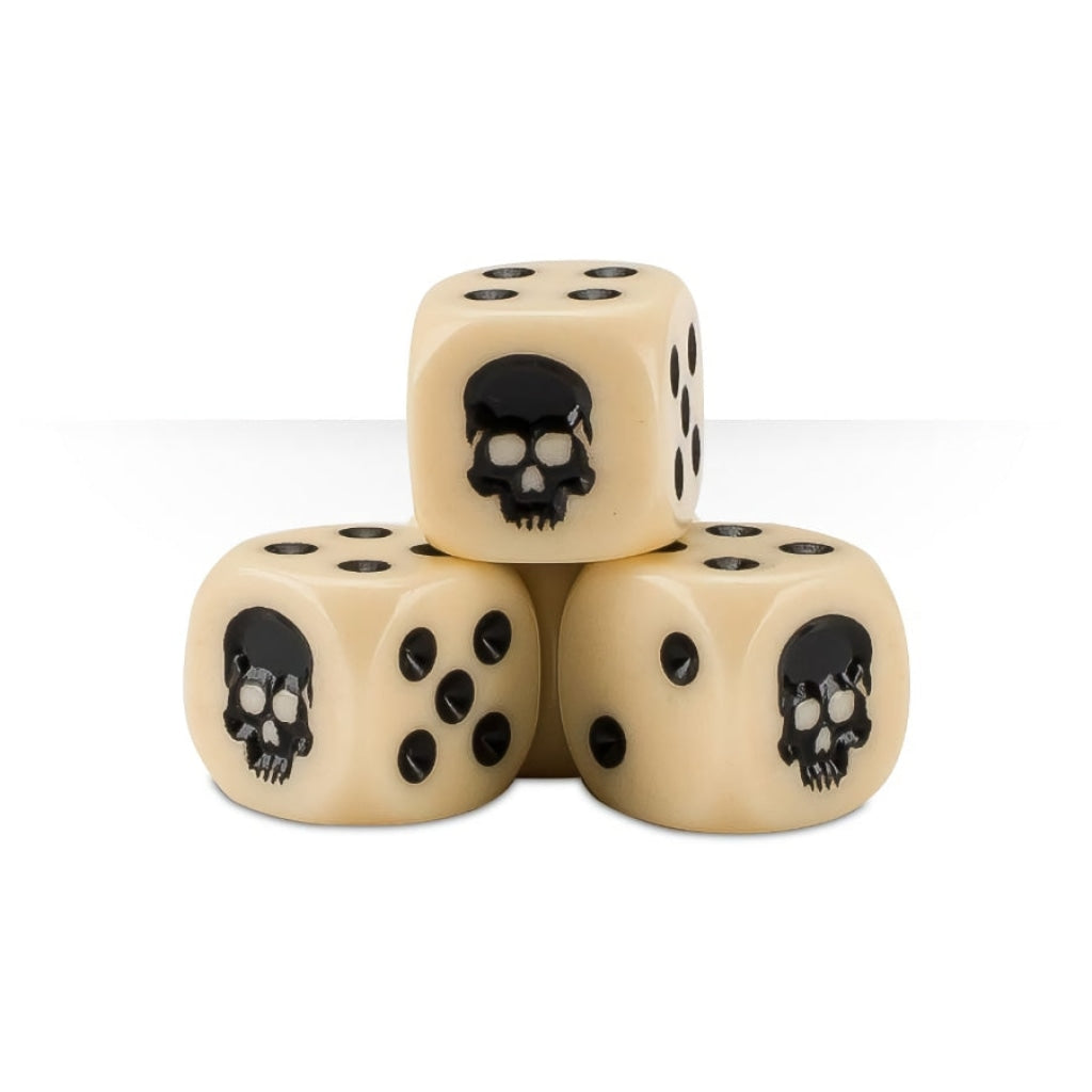 Games Workshop - Citadel 12Mm Dice Set 20 Bone En Existencia