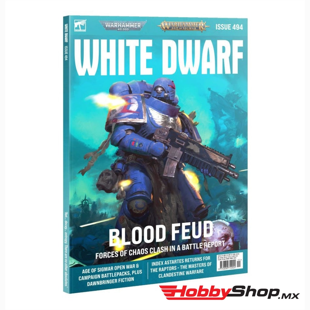 Games Workshop - Revista White Dwarf 494 Nov 2023 (Inglés) En Existencia