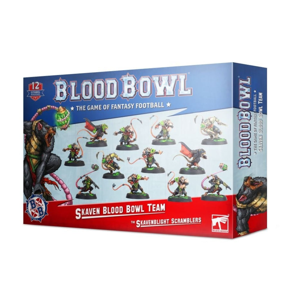 Games Workshop - Skaven Blood Bowl Team: Skavenblight Scramblers En Existencia