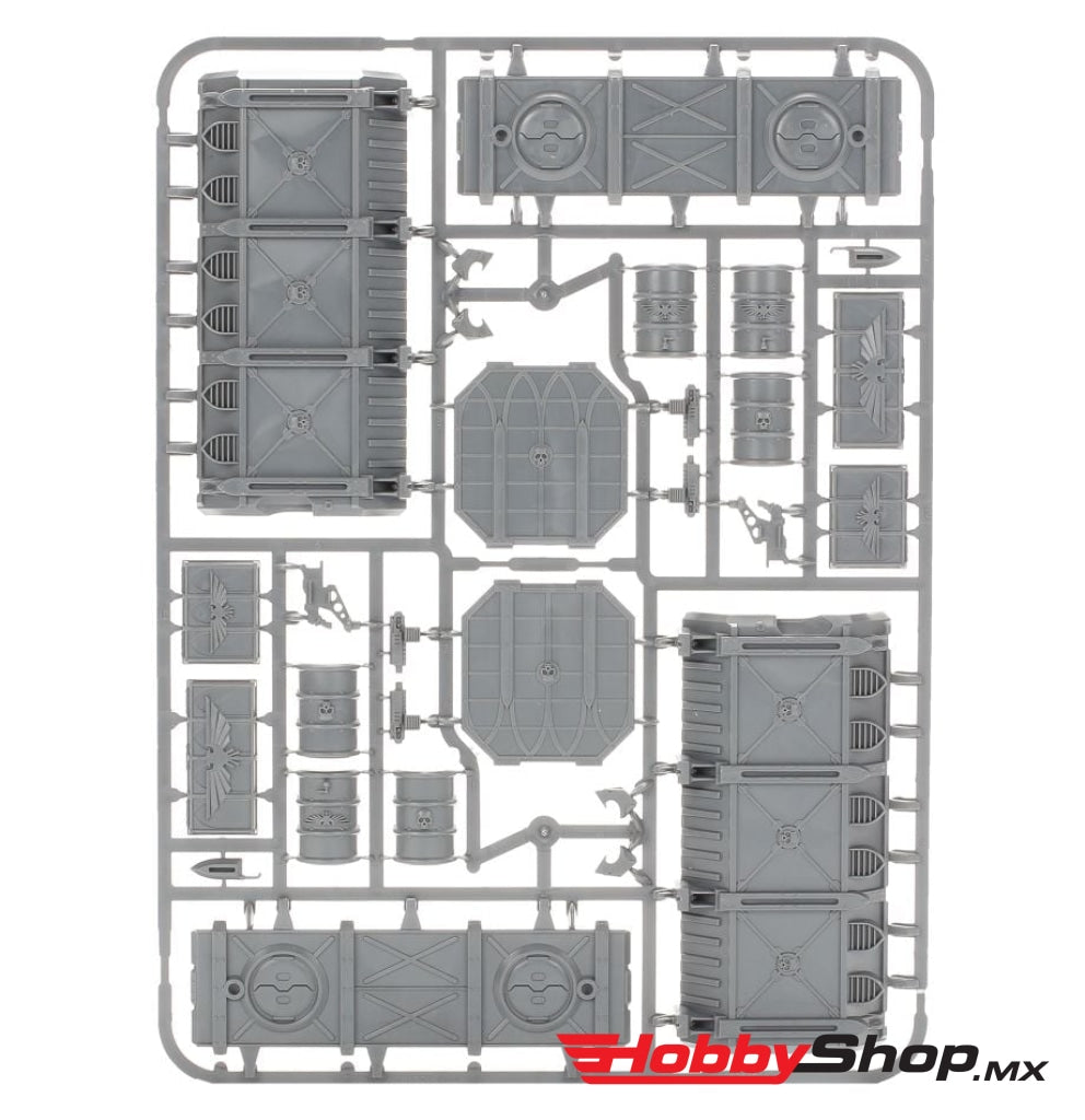 Games Workshop - Warhammer 40 000: Battlezone Manufactorum Munitorum Armoured Containers En