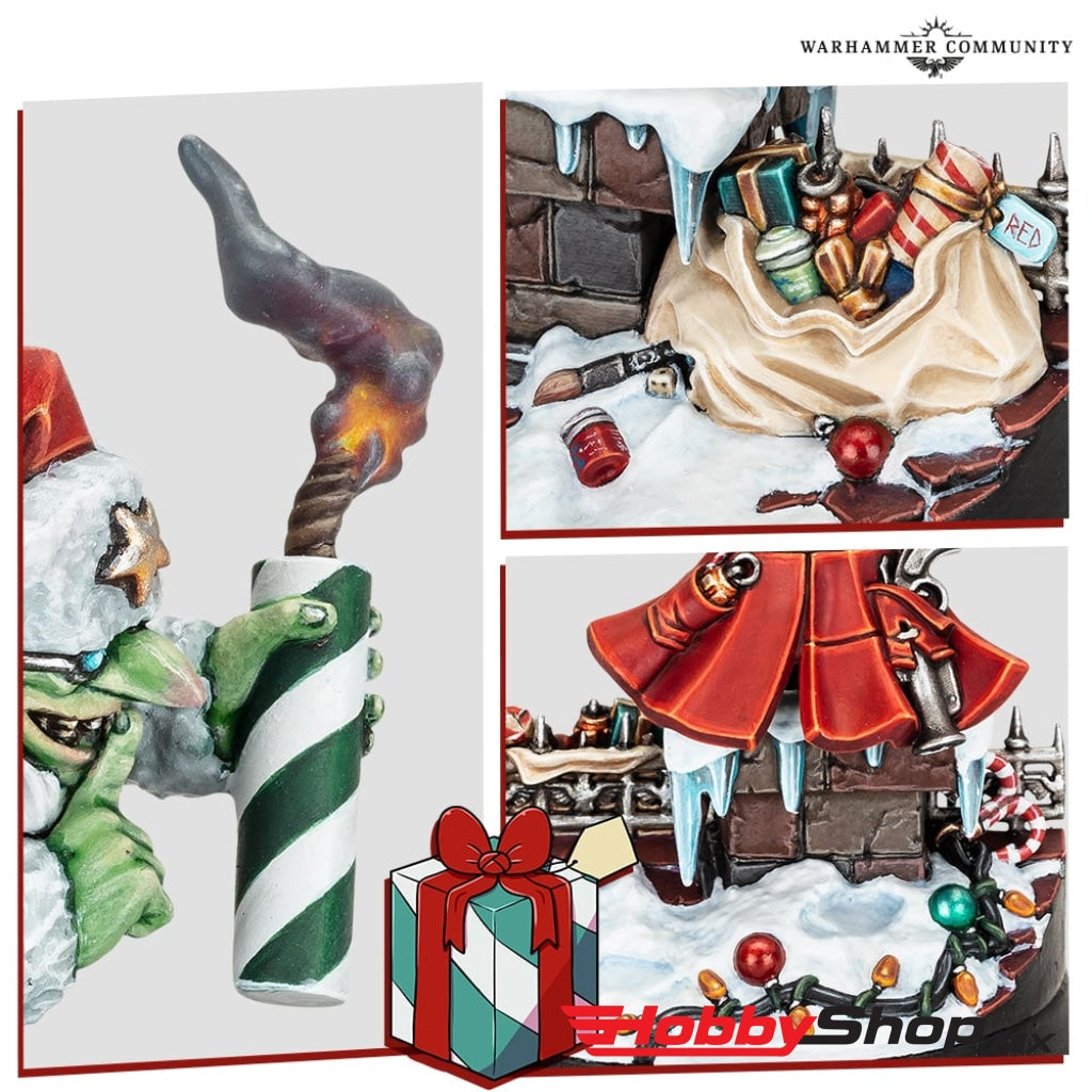 Games Workshop - Warhammer 40 000: Christmas Promo Da Red Gobbos Surprise En Existencia