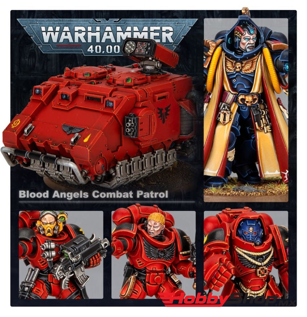 Games Workshop - Warhammer 40 000: Combat Patrol Blood Angels En Existencia