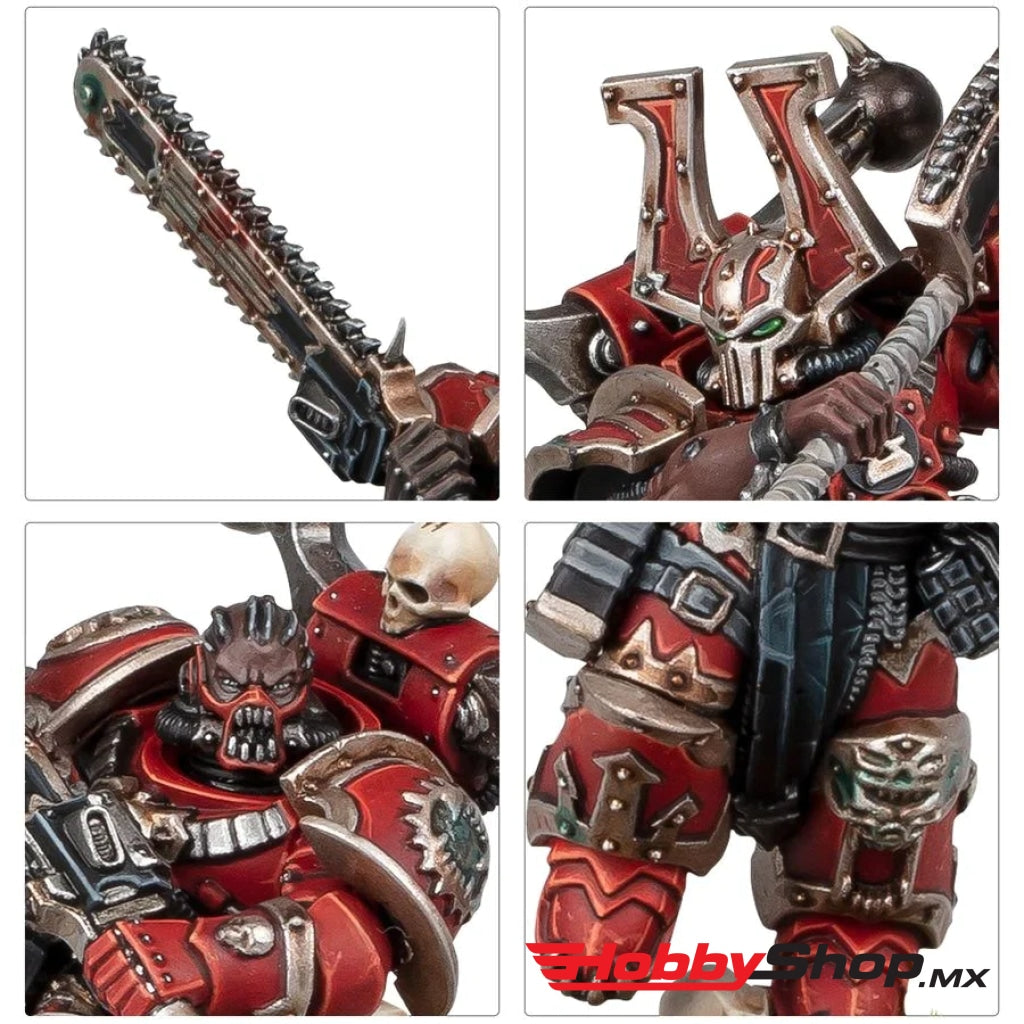 Games Workshop - Warhammer 40 000: World Eaters Exalted Of The Red Angel En Existencia