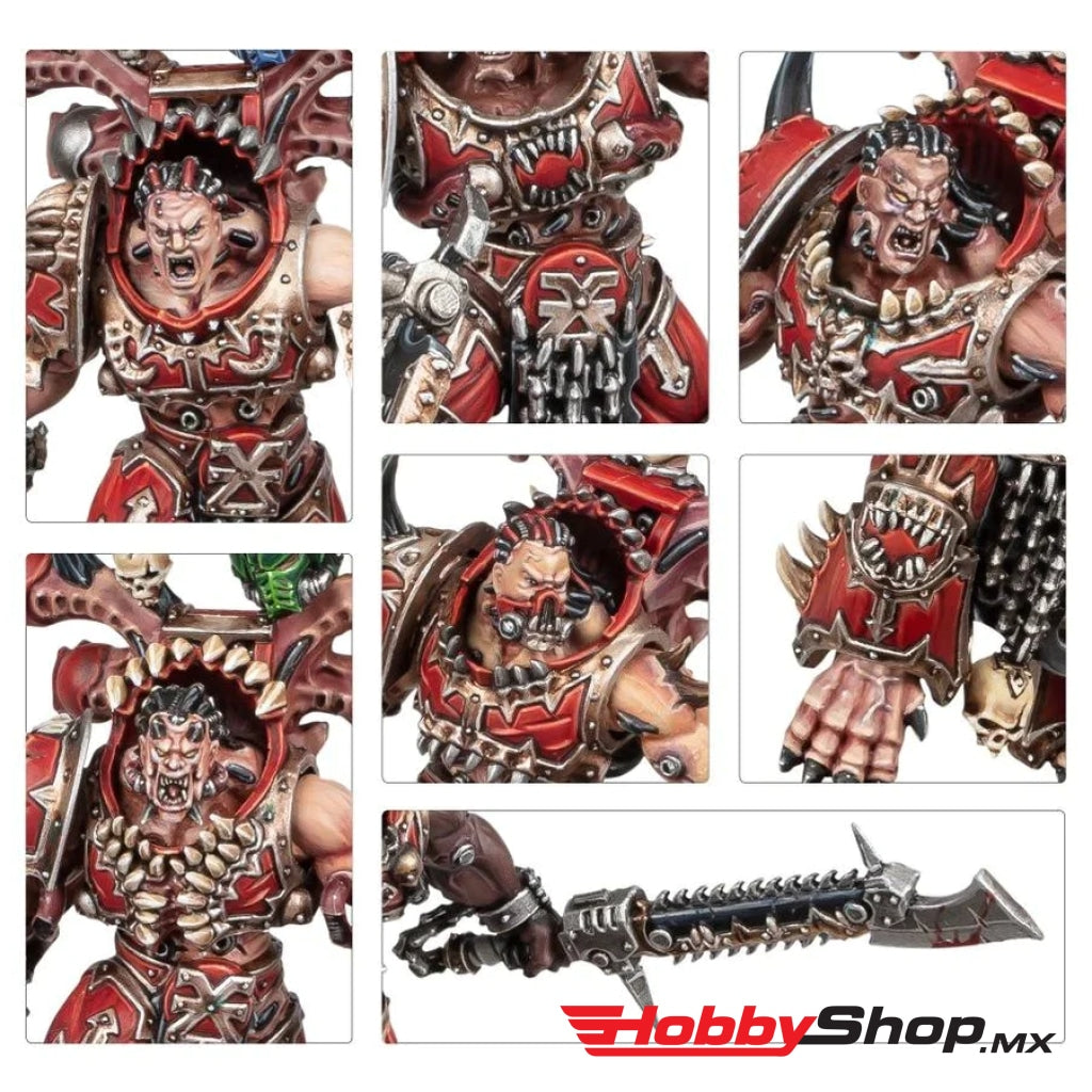 Games Workshop - Warhammer 40 000: World Eaters Exalted Of The Red Angel En Existencia