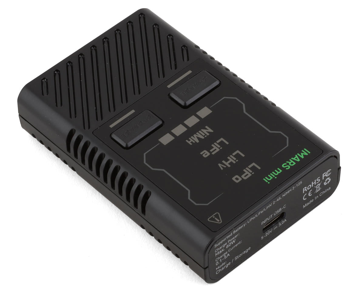 Gens Ace - Imars Mini 2-4S G-Tech DC Charger (5A/60W) w/65W USB-C PD Power Supply