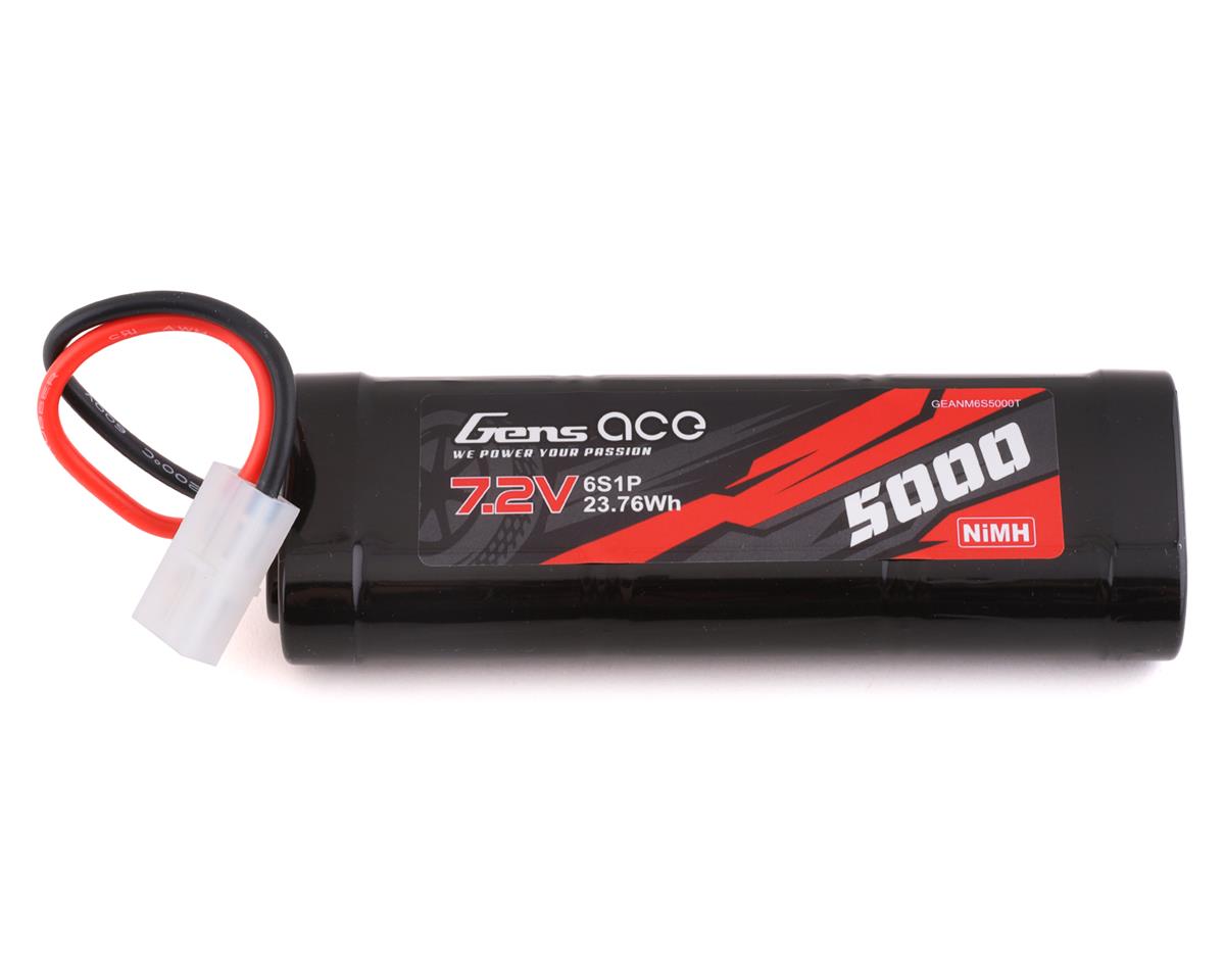 Gens Ace - 6 Cell 7.2V NiMh Battery (5000mAh) w/Tamiya Connector