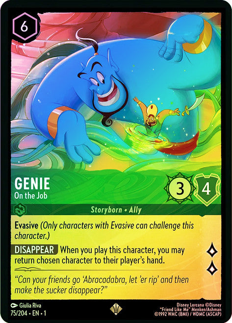 Carta Ursula - Sea Witch,Set Into the Inklands, Número de Tarjeta 59 , Color Amethyst, Rarity Rare