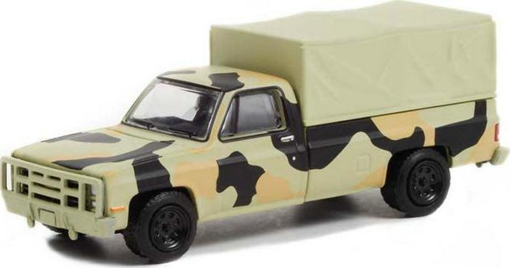 Greenlight - Battalion 64 Series 1 1984 Chevrolet M1008 Cucv Escala 1:64 En Existencia