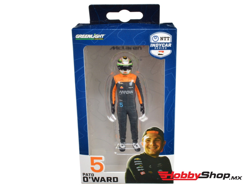 Greenlight - Ntt Indycar Series #5 Pato Oward Driver Figure Arrow Mclaren Escala 1:18 En Existencia