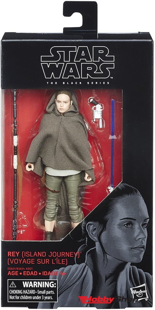 Hasbro - Star Wars The Black Series Rey Island Journey #58 En Existencia