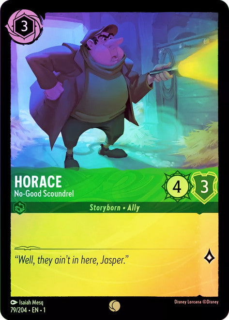 Carta The Boss Is On A Roll,Set Into the Inklands, Número de Tarjeta 63 , Color Amethyst, Rarity Rare