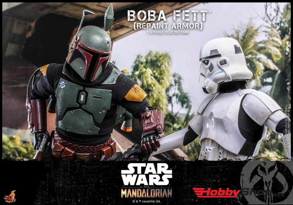 Hot Toys - 1/6 Television Masterpiece Fully Poseable Figure: The Mandalorian Boba Fett (Repaint