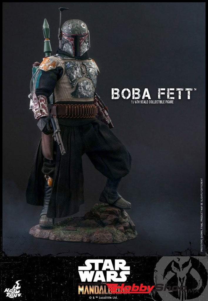 Hot Toys - 1/6 Television Masterpiece Scale Fully Poseable Figure: The Mandalorian Boba Fett En