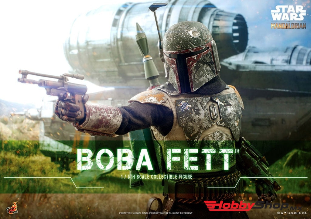 Hot Toys - 1/6 Television Masterpiece Scale Fully Poseable Figure: The Mandalorian Boba Fett En