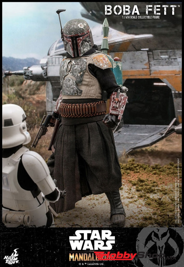 Hot Toys - 1/6 Television Masterpiece Scale Fully Poseable Figure: The Mandalorian Boba Fett En