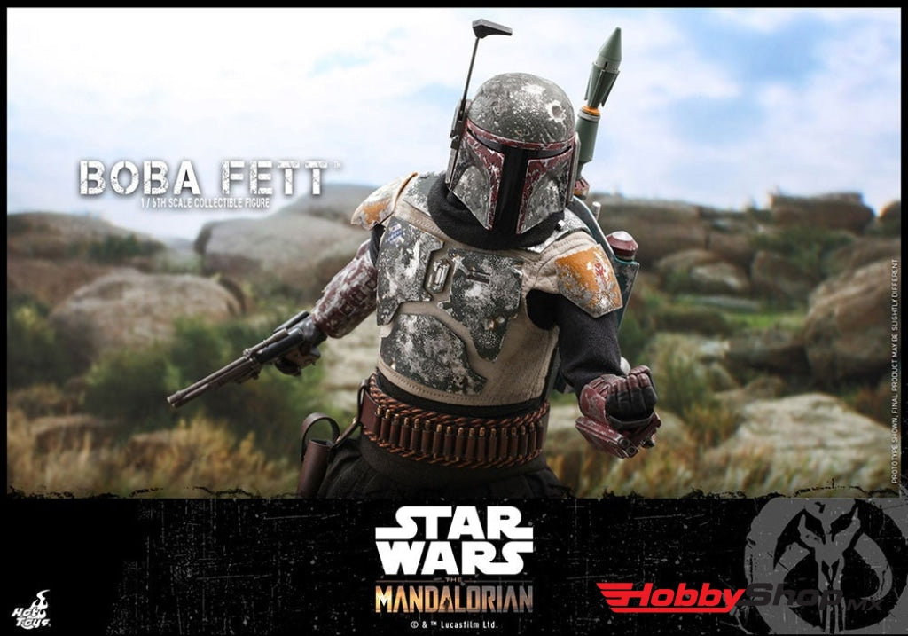 Hot Toys - 1/6 Television Masterpiece Scale Fully Poseable Figure: The Mandalorian Boba Fett En
