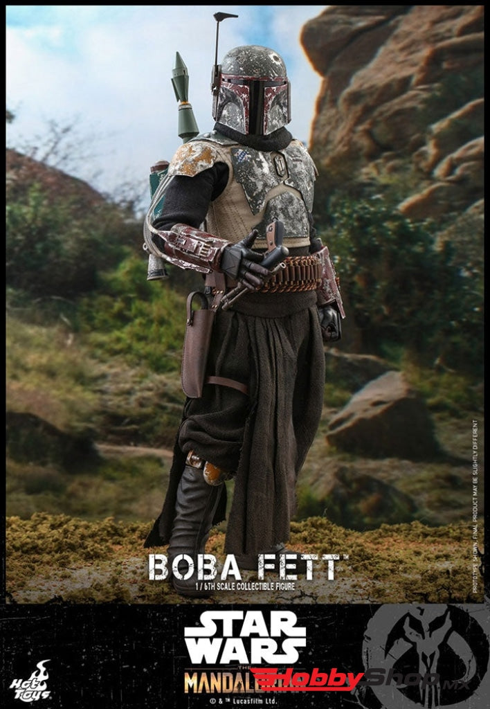 Hot Toys - 1/6 Television Masterpiece Scale Fully Poseable Figure: The Mandalorian Boba Fett En