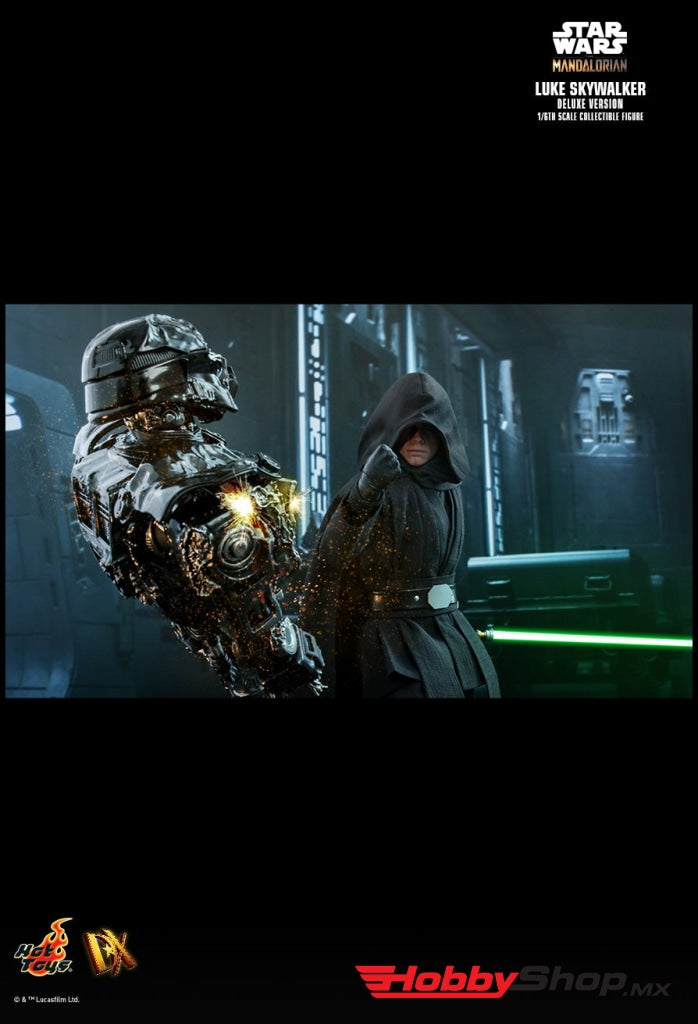 Hot Toys Dx Series - The Mandalorian Luke Skywalker Edición Deluxe Escala 1/6 En Existencia