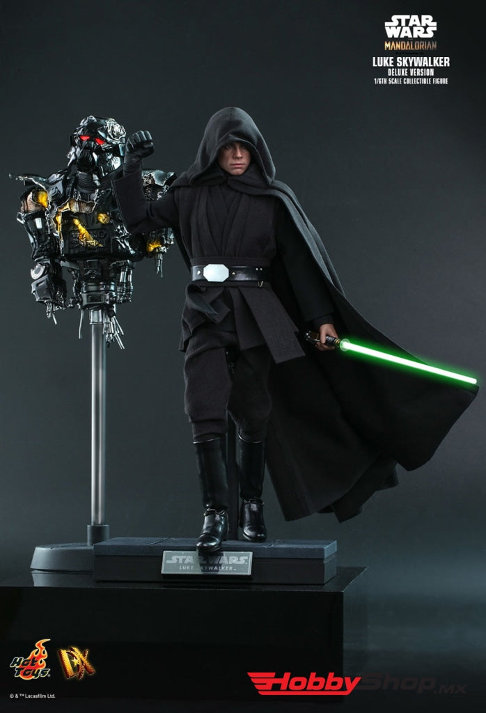 Hot Toys Dx Series - The Mandalorian Luke Skywalker Edición Deluxe Escala 1/6 En Existencia