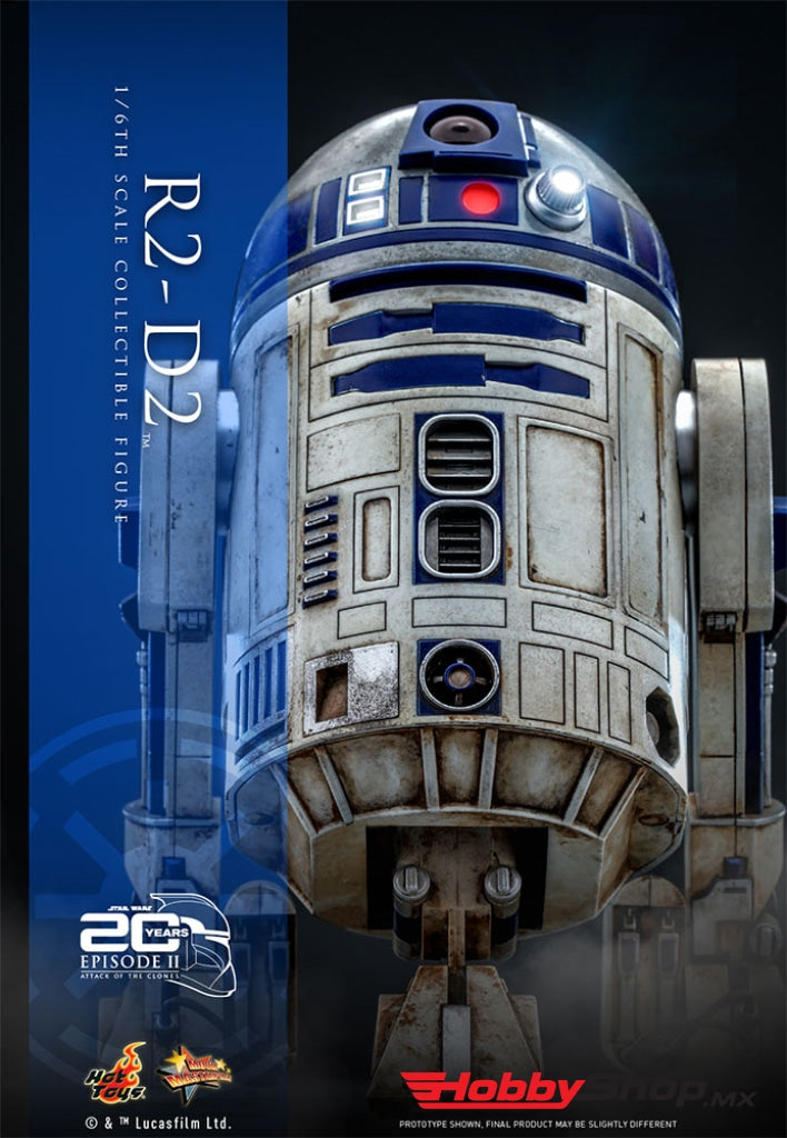 Hot Toys Movie Masterpiece Series: Star Wars - R2 D2 Escala 1/6 En Existencia
