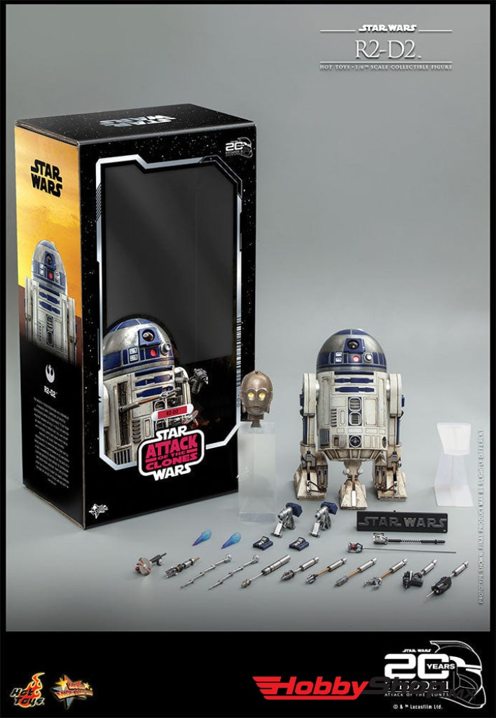 Hot Toys Movie Masterpiece Series: Star Wars - R2 D2 Escala 1/6 En Existencia