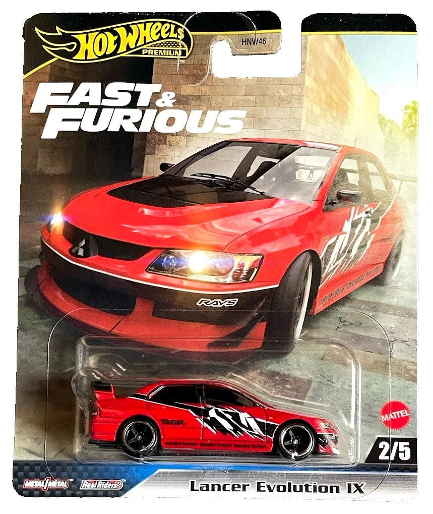 Mattel - Hot Wheels Premium Fast & Furious - Lancer Evolution IX 2/5