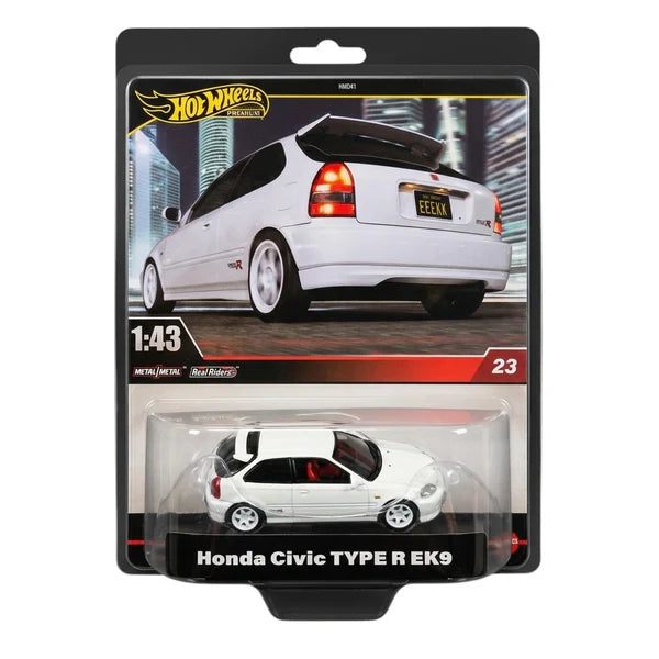 Mattel - Hot Wheels Premium Honda Civic TYPE R EK9, 1/43