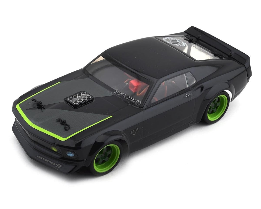 Hpi Racing - Micro Rs4 69 Ford Mustang Rtr-X 1/18 Scale W/ A 2.4Ghz Radio En Existencia