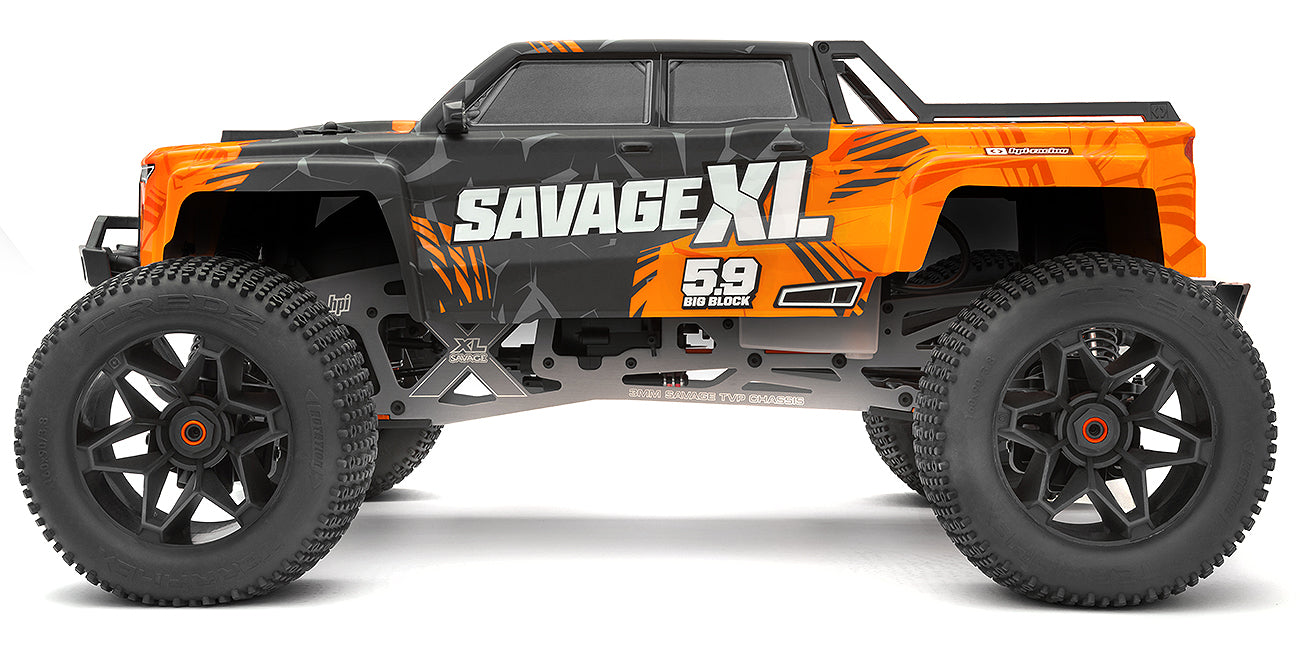 HPI Racing - Savage XL 5.9 GTXL-6 Nitro Powered Monster Truck RTR, 1/8 scale, 4WD, 2.4GHz Radio System