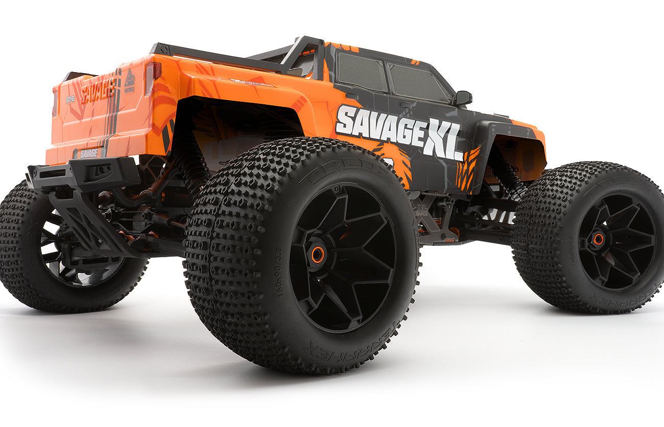 HPI Racing - Savage XL 5.9 GTXL-6 Nitro Powered Monster Truck RTR, 1/8 scale, 4WD, 2.4GHz Radio System