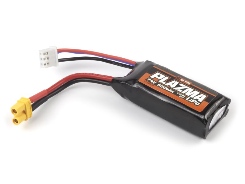 HPI Racing - Plazma 7.4V 600mAh 10C LiPo Battery Pack for Venture18