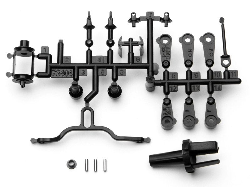 HPI Racing - Servo Arm Set, Front Driveshafts, Diff Output Cups, Micro RS4