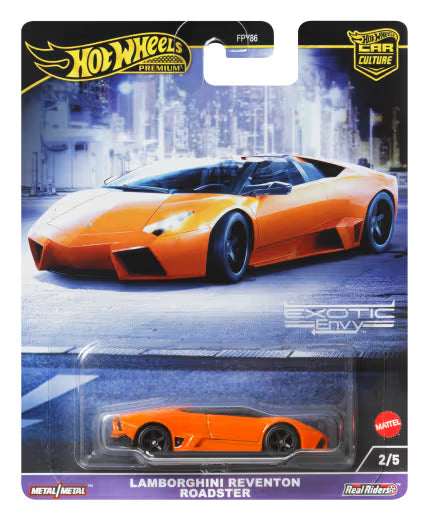 Mattel - Hot Wheels Premium Car Culture Lamborghini Reventon Roadster 2/5
