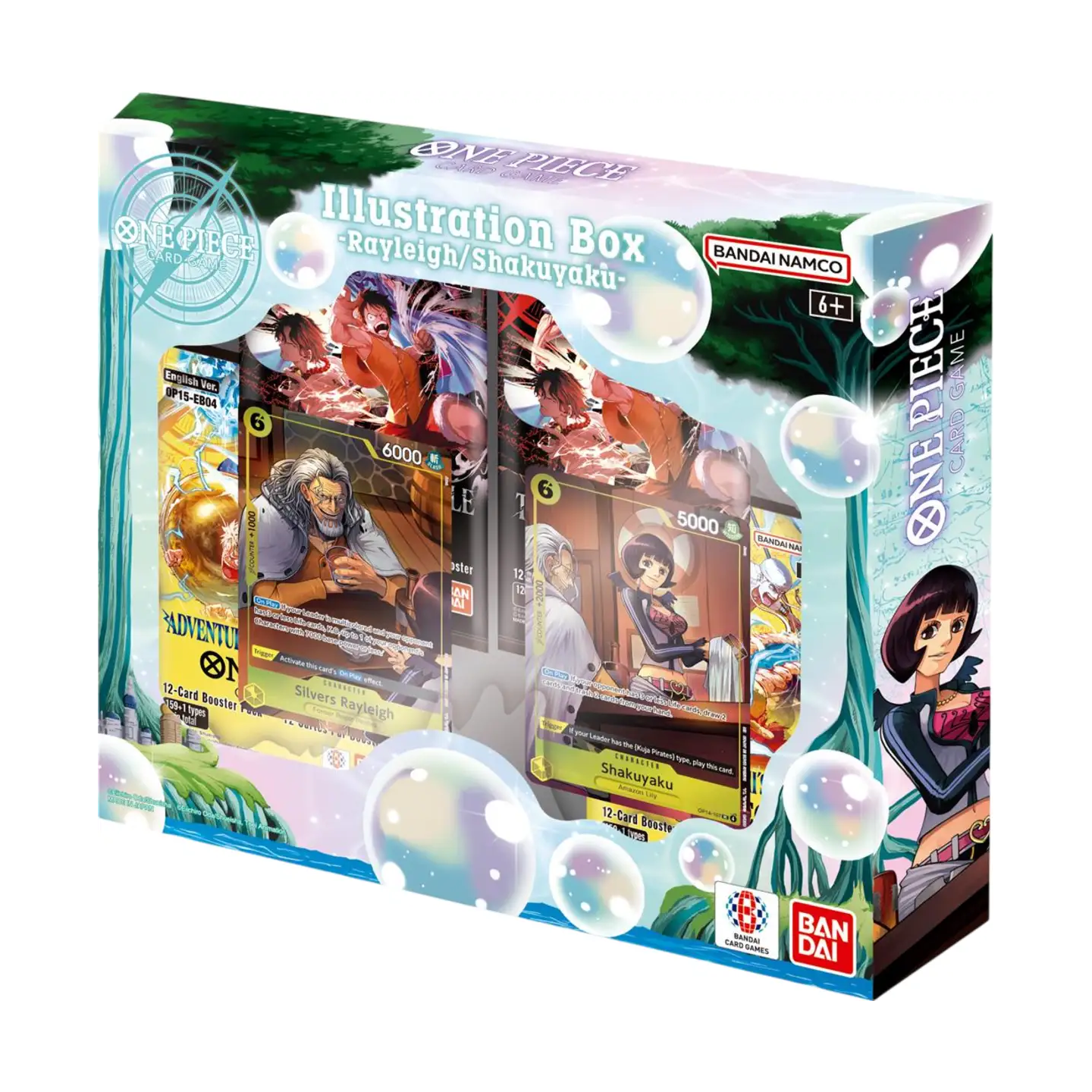 Bandai - One Piece Card Game: Illustration Box Rayleigh / Shakuyaku