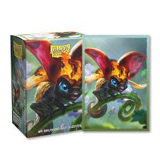 The Burning - Dragon Shield - The Burning - Brushed Art Sleeves - Standard Size