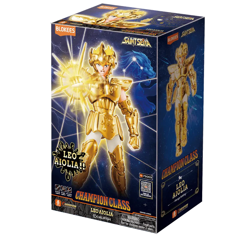 Blokees - Saint Seiya Champion Class 02 Leo Aiolia Manga Setting