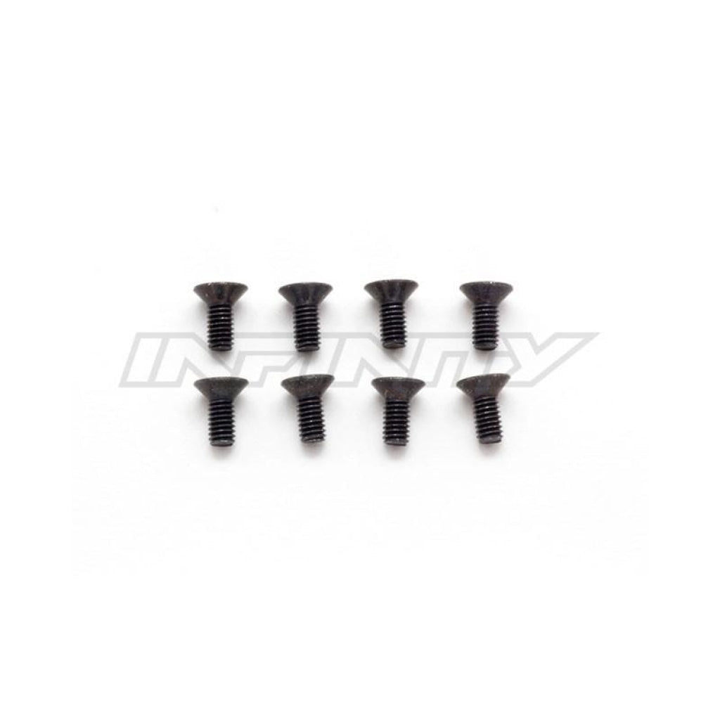 Infinity - Tornillo De Cabeza Plana M2.6X6Mm (8 Piezas) En Existencia
