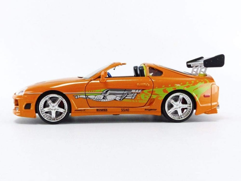 Jada Toys - Fast & Furious Brians Toyota Supra Escala 1:24 En Existencia